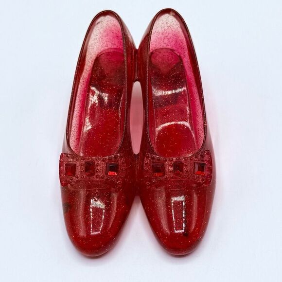 Westland Giftware Collectible Ruby Red Slippers Clear Resin Item 1845/ VTG Y2K 2 - Picture 1 of 8